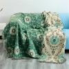 Non-slip Gauze Cotton Sofa Towel Cover, Double-Sided Jacquard, Yarn-Dyed, High Quality, Four Seasons