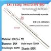 Extra Long 5060 Cm Twist Drill Bit, 500mm High-Speed Steel, Straight Shank for Deep Hole Drilling In Stainless Steel, Wood, 468 Industrial Series.