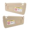 Beige Sun Visor Front Sun Visor Front Sun Visor Beige Sun Visor Replacement for   2010‑ Left Hand Drive