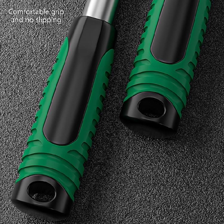 Industrial Ratcheting Wrench 72 Teeth High Torques Performances 460-610mm Adjustable Handle Length Ergonomic Rubber Grip For Confined Space