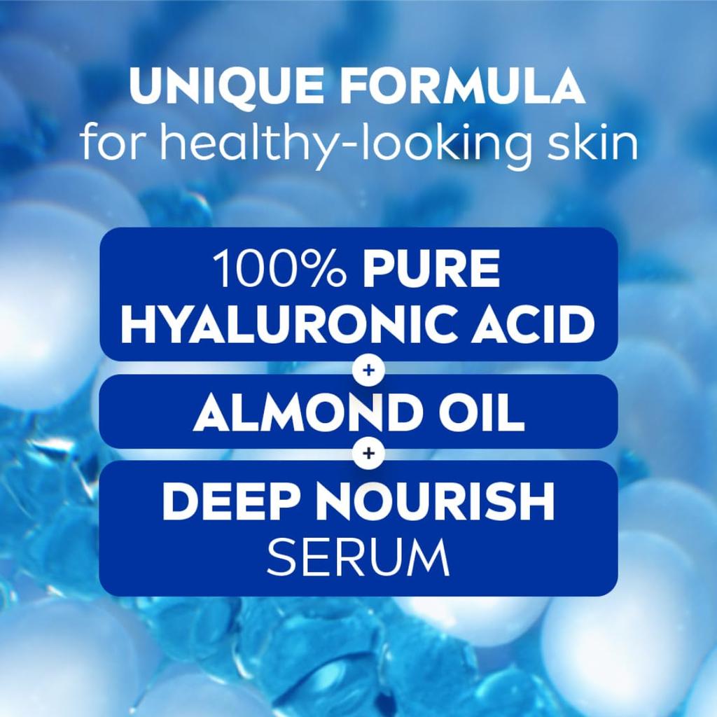 Nivea Nourishing Body Milk 400ml With 2X Almond Oil, 48H Moisturization For Very Dry Skin, Smooth & Healthy Skin Lotion