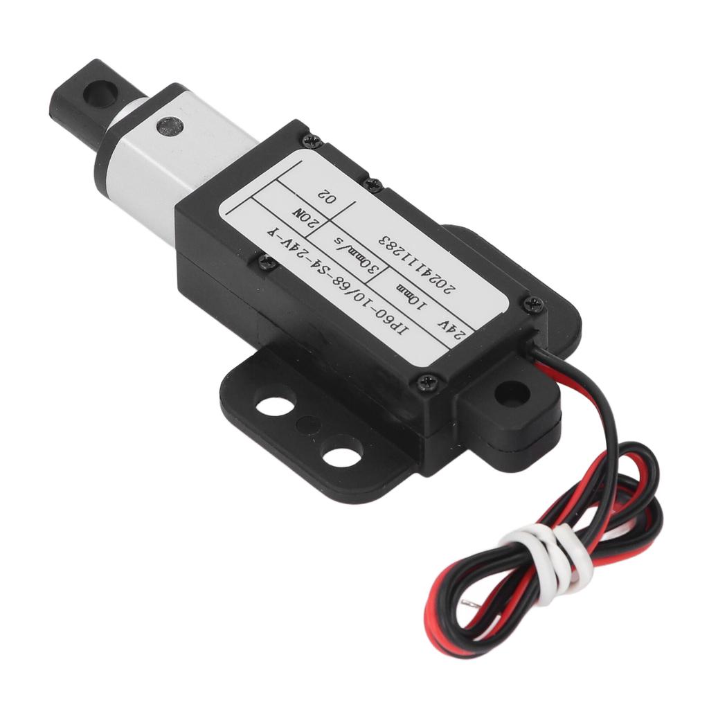 Mini Electric Linear Actuator 24V 10mm Stroke 20N 30mms Water Proof Linear Actuator for Robotic
