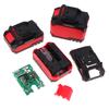 5/10/15*18650 21V 100A Power Tool Accessories Li-Ion Battery Case For Mak Bms Box Charging Pcba Holder Led Power Display 4Mos
