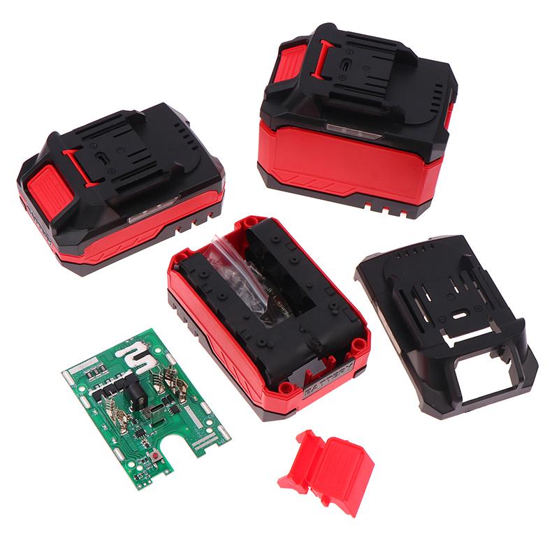 5/10/15*18650 21V 100A Power Tool Accessories Li-Ion Battery Case For Mak Bms Box Charging Pcba Holder Led Power Display 4Mos