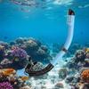 Silikonowy fajka do nurkowania Górny zawór suchy Pełny suchy Sprzęt podwodny Łatwe oddychanie Klips szybkiego uwalniania Trening pływania Rurka do snorkelingu