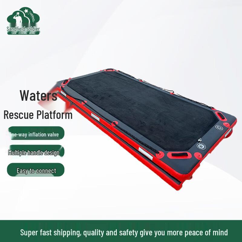 Portable PVC Inflatable Water Rescue Platform & Floating Bridge