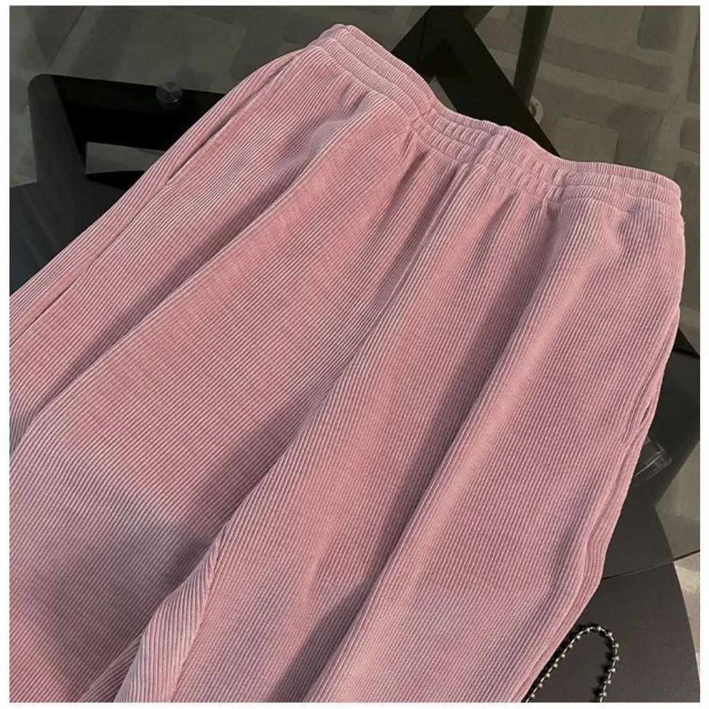 Codzienny, Garnitur sportowy, Damski, Luźny, Krótki, Bluza z kapturem, Rozcięcie, Spodnie z szerokimi nogawkami, Zestaw dwuczęściowy