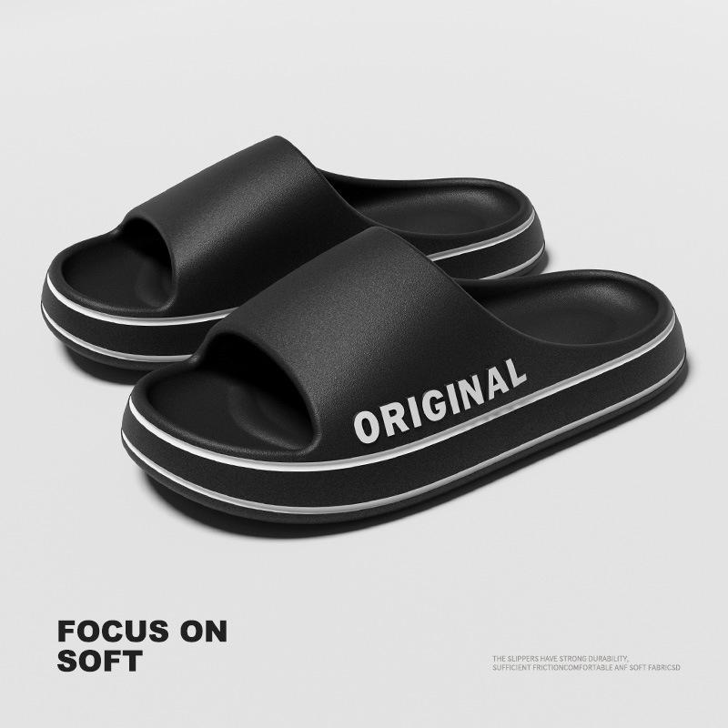 High-Grade Non-Slip Summer Slippers: Thick Bottom, Unisex Indoor Comfort for Men and Women