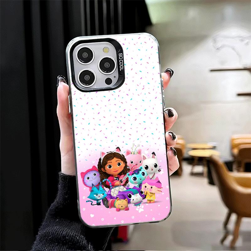 G-Gabbys Dollhouse Cartoon Shockproof Phone Case for iPhone 17 Air 16 16E 15 Pro Max 14 Plus 13 Mini 12 Back Cover Anti Fall Fun