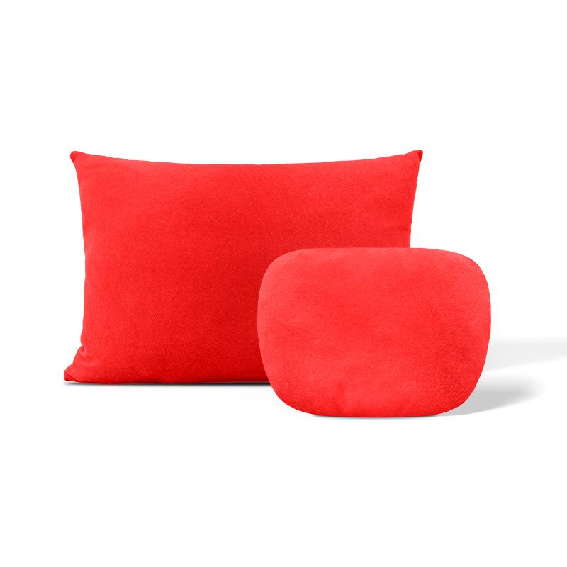 Mercedes-Benz Maybach S-Class Neck Pillow: Perforated Suede, Breathable Lumbar Support Headrest Cushion for Rear Seats
