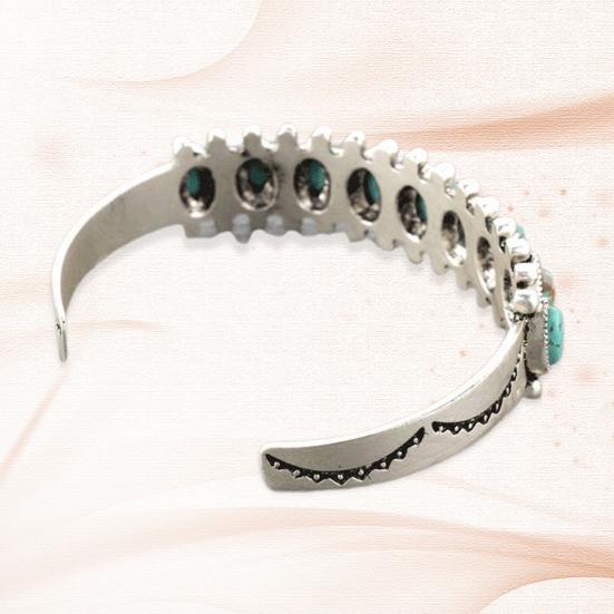 Women Bracelet Delicate Engrave Electroplating Unfading Opening Aesthetic Decorate Personality Bohemian Open Bangle Bracelet