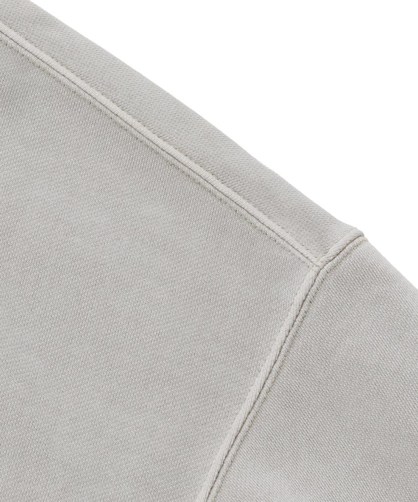 [M~4Xl] Pigment Arch Logo Hoodie_Oat Beige
