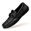 Crocodile Pattern Loafers Shoes Men 2024 Spring Clasicc Comfy Man Flat Moccasin Fashion Shoes Men Slip-on Boat Shoes Casual Shoe