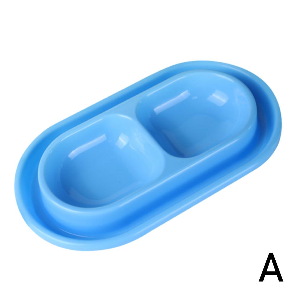 Pet Feeding Double Bowls Plastic Anti Ants Food Water Feeder For Dogs Cats Puppy Automatic Dog Feeder Dispenser Karate for Ants