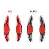 For Hyundai Tucson NX4 2025 2026 Black Red Real Carbon Fiber Steering Wheel Shift Paddle Shifter Extension Accessories