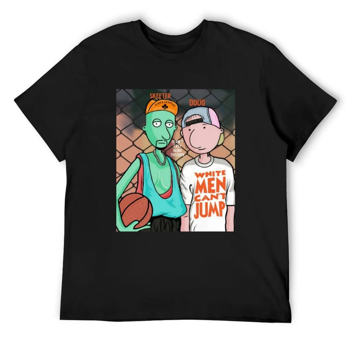 Doug, Doug can t jump T-Shirt oversize t-shirts man clothes shirts graphic funny meme t-shirts mens graphic t-shirts hip hop S