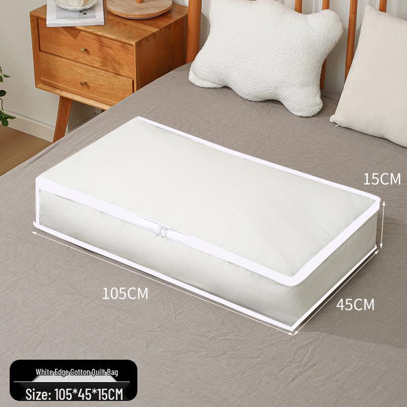 Staubdichte und feuchtigkeitsbeständige Aufbewahrungstasche mit großem Fassungsvermögen für Kleidung und Steppdecken