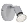 Silver LED Wall Lamp Gu10 3w Adjustable Wall Lamp - Bedroom Hallway