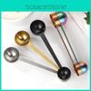 Modern 304 Stainless Steel Dual-head Coffee Spoon For Precision Measurement And Style