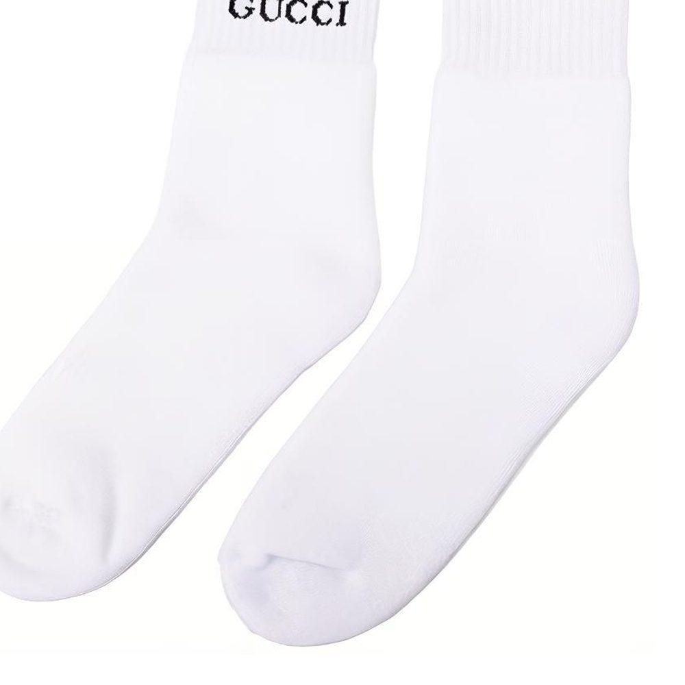 GUCCI Logo Socks 496493-4G293-9000