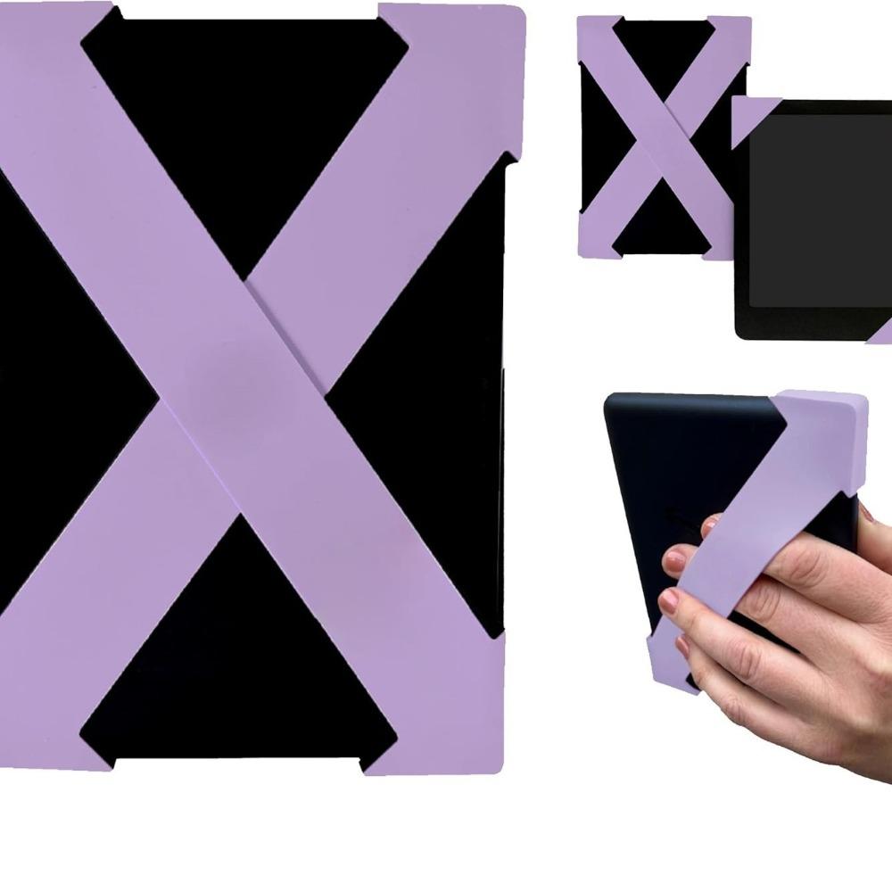 

Кожа PU 6-7 Держатель-ремешок на руку для электронной книги, безопасный, высокоэластичный, для Kindle Paperwhite/Kobo/Voyaga/Pocketbook/Tolino фиолетовый