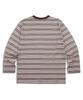 BLUFF The.B Euro Vintage Striped Long Sleeve [Pink/Brown]