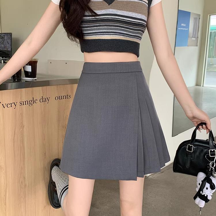 Slimming A-Line Korean Spring Dress - Trendy 2025 Style for Women and Students