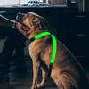 8 Color LED Pet Dog Luminous Harness Rechargeable Flashing Light Up Night Safety Dog Vest Harness New Style