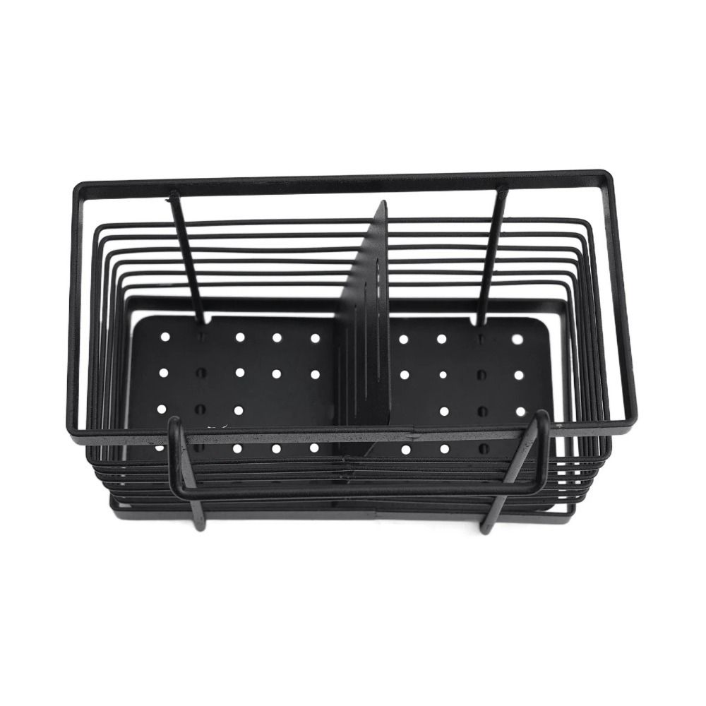 Lehký box na hůlky Nerezový košík na odkapávání příborů Držák na příbory pro domácnost