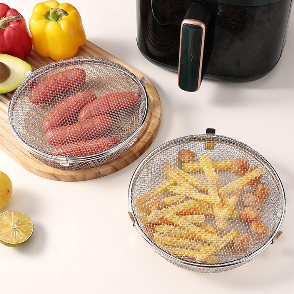 Rust-proof Draining Basket Quickly Drain Oil Food Storage Baskets  Tableware Storage