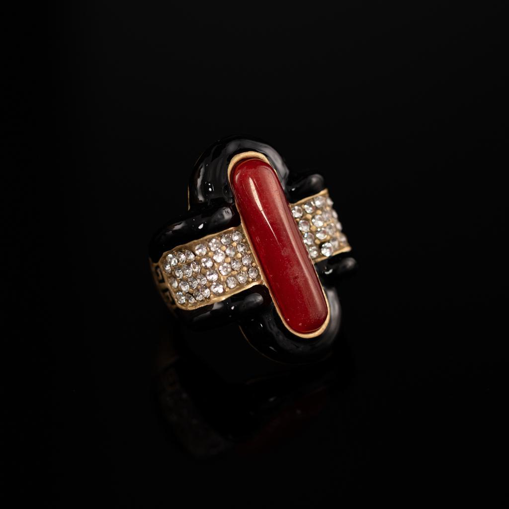 Medieval Copper Alloy Ring, Retro Court Style, High Sense Female Designer Temperament, New Ring