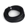 Black 6mm Expandable Braided PET Sleeving Cable High Densely 10m