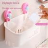 Large Capacity Suction Cup  Storage Rack Space Saving Shower Storage Holder  Kitchen