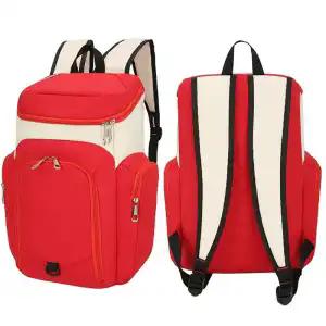 Large Capacity Outdoor Basketball Bag Double Shoulder Sports Backpack Printed Competition Independent Shoe Compartment