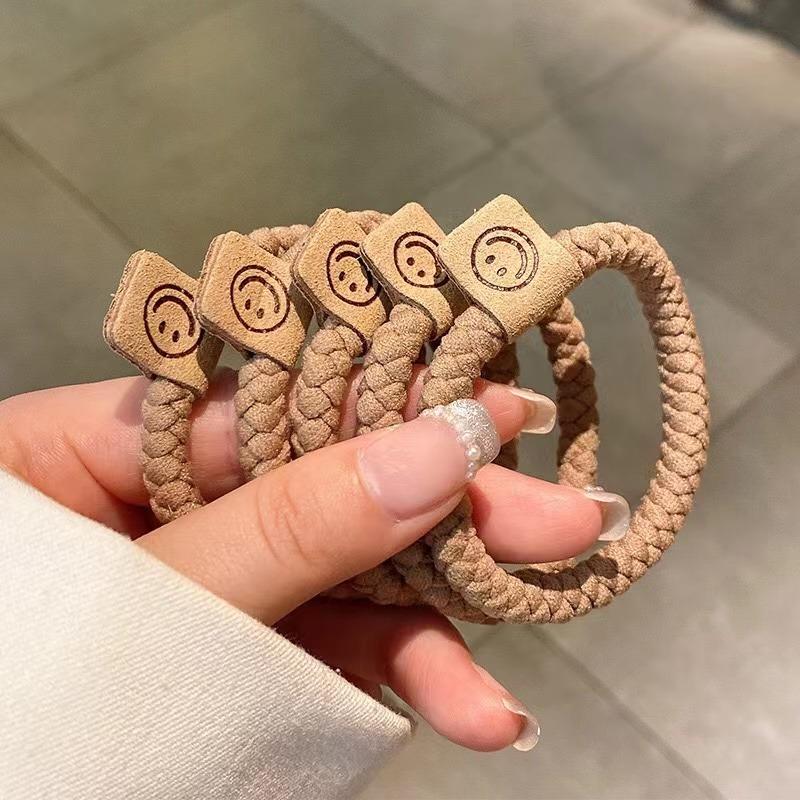 

Минималистский набор резинок для волос Twist, мягкие, эластичные, повседневные, универсальные резинки для волос с хвостиком one size