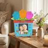 Flower DIY Photo Frame Unfinished Poster Frame Creative Craft Mother's Day Frame  Party Decoration
