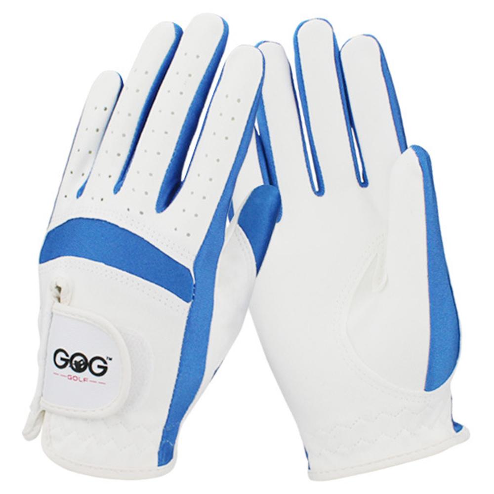 

GOG 1 Pair Professional Kids Golf Gloves for Boys Girls Breathable Microfiber Training Gloves I