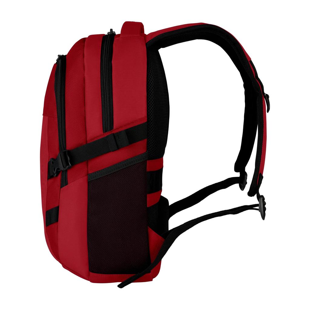 Victorinox Vx Sport EVO Compact 20L with Laptop Bottle and Trolley Red Backpack, Multifunctional, Capacity, 16-inch Sleeve, Holder, Sleeve, (Product
