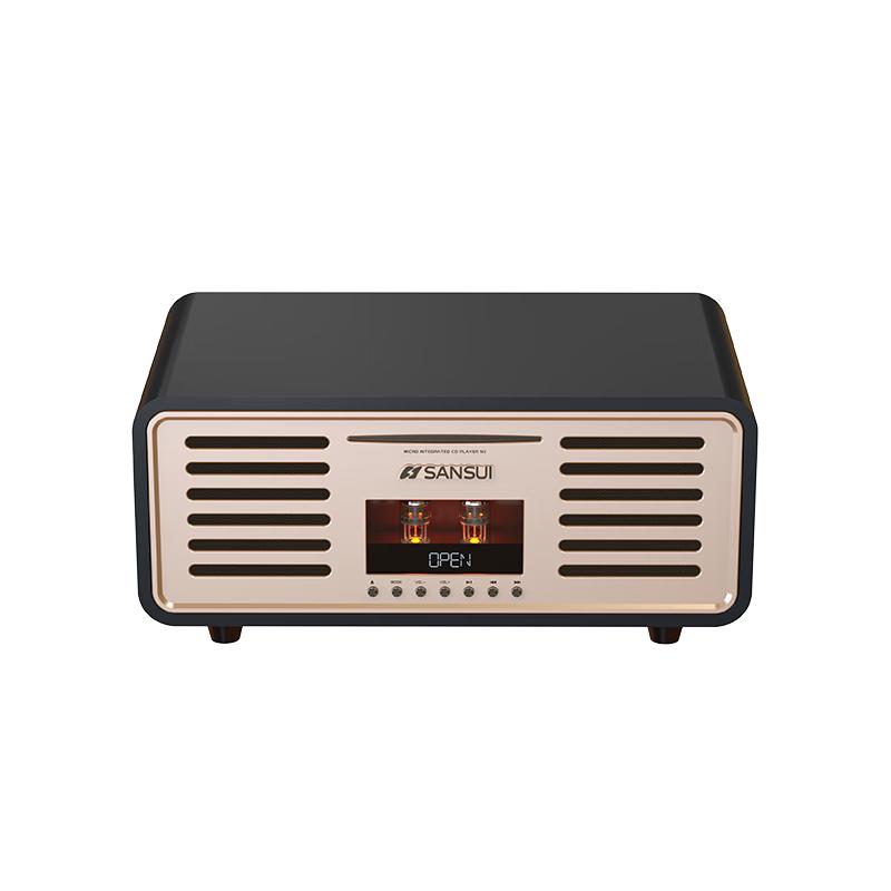 SANSUI HiFi Tube Amplifier Audio System with CD Player