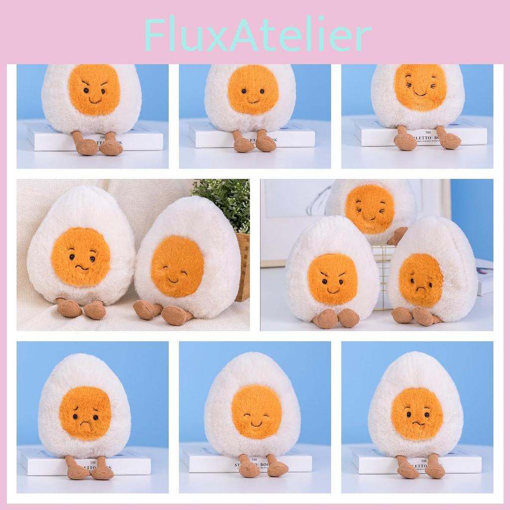 Cute Boiled Egg Plush Toy Egg Family Dolls For Fun And Comfort