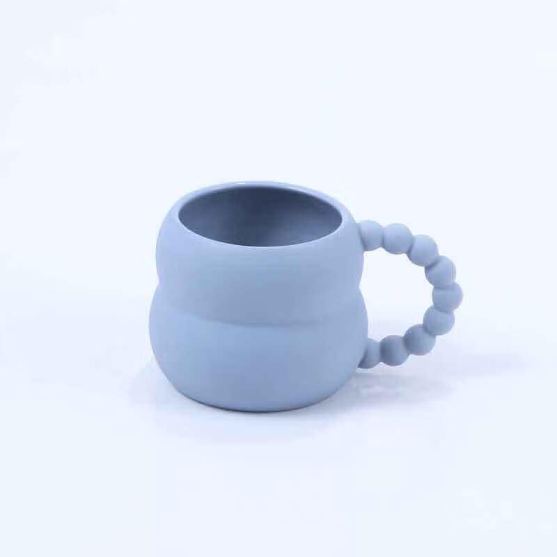 Pearl Handle Gourd Ceramic Mug