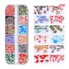 17000Pcs 3D Fruit Slices Polymer Clay Nail Art Decoration Tiny Fruit Slices For Nails DIY Mixed Fruit Flower Slices Sticker