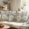 Raffiniertes Licht - getönte Blumen-KissenbezügeWohnzimmer-Sofa-Kissenbezug, weich und bequem, Schlafzimmer-Dekoration