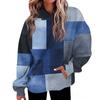 Women's Fashion Daily  Casual V-Neck Long Sleeve Printed Top