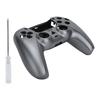 Game Controller Housing Shell Case with Screwdriver DIY Replacement for PS5 GamepadGray