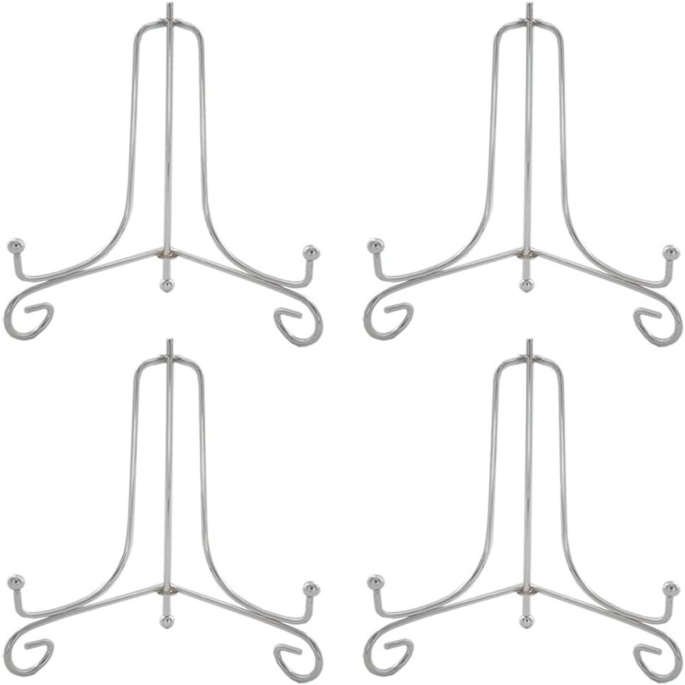 4 6 8 10 12inch Plate Stands Iron Photo Pedestal Durable Display Stand  Home Decoration