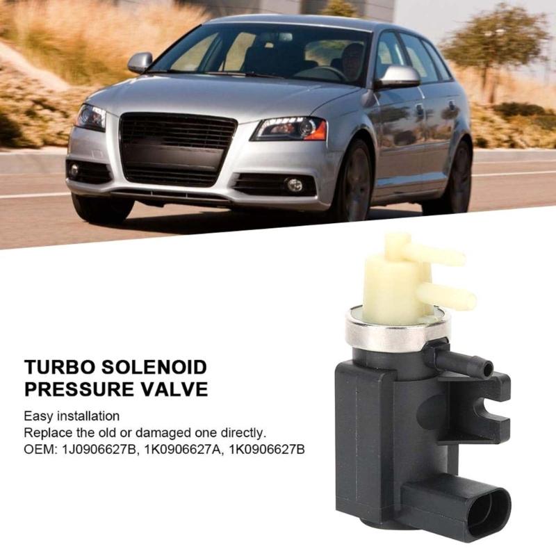 Turbos Pressure Control Valves Turbocharger Solenoid Replaces 1J0906627B 1K0906627A Replacement
