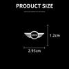 1/2/5/10pcs Car Badge Interior Decals Accessories For Mini Cooper JCW Works Hatch F54 F55 F56 F57 F60 R50 R52 R53 R55 R56 R57