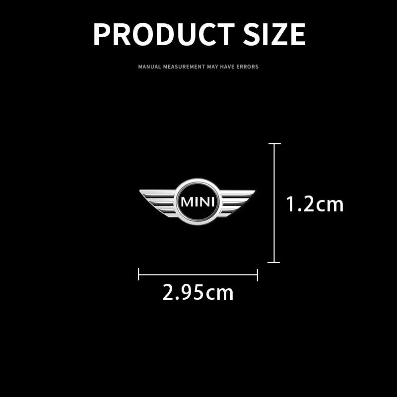 1/2/5/10pcs Car Badge Interior Decals Accessories For Mini Cooper JCW Works Hatch F54 F55 F56 F57 F60 R50 R52 R53 R55 R56 R57