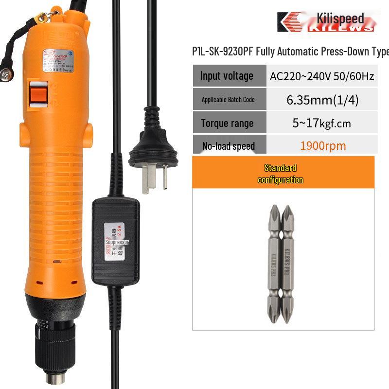 Qili Su Hand-Press Electric Screwdriver 3200/6200L/6600P/8000L